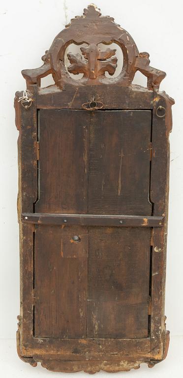 Niclas Meunier, Spegel, av Nils Meunier (mästare i Stockholm 1754-97, kunglig hovspegelmakare 1769). Rokoko.