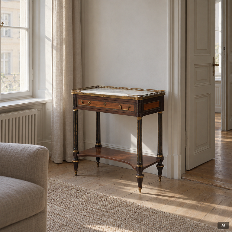 A Louis XVI style sideboard, France, circa 1900.