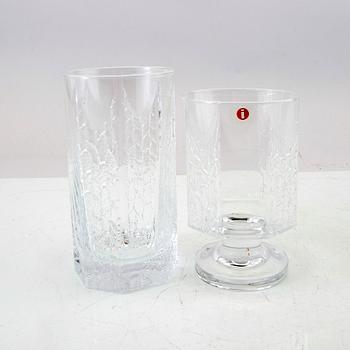 Timo Sarpaneva, servis 59 dlr "Kalinka" Iittala sent 1900-tal.