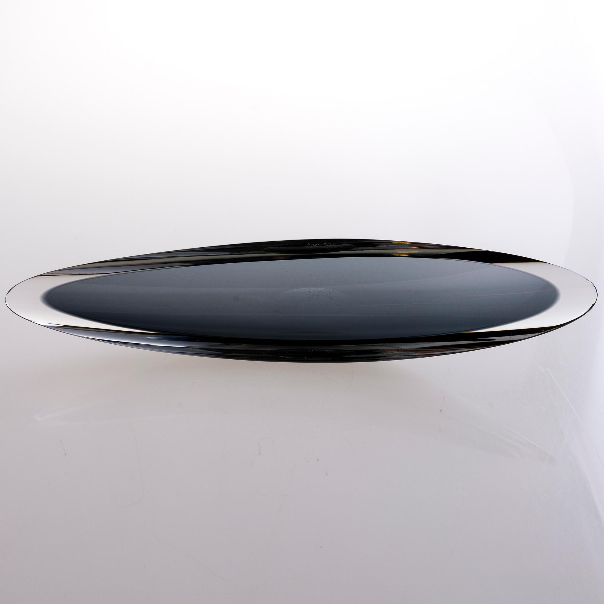 KAJ FRANCK, a 'Lancet' glass sculpture, signed K. Franck, Nuutajärvi Notsjö -57.