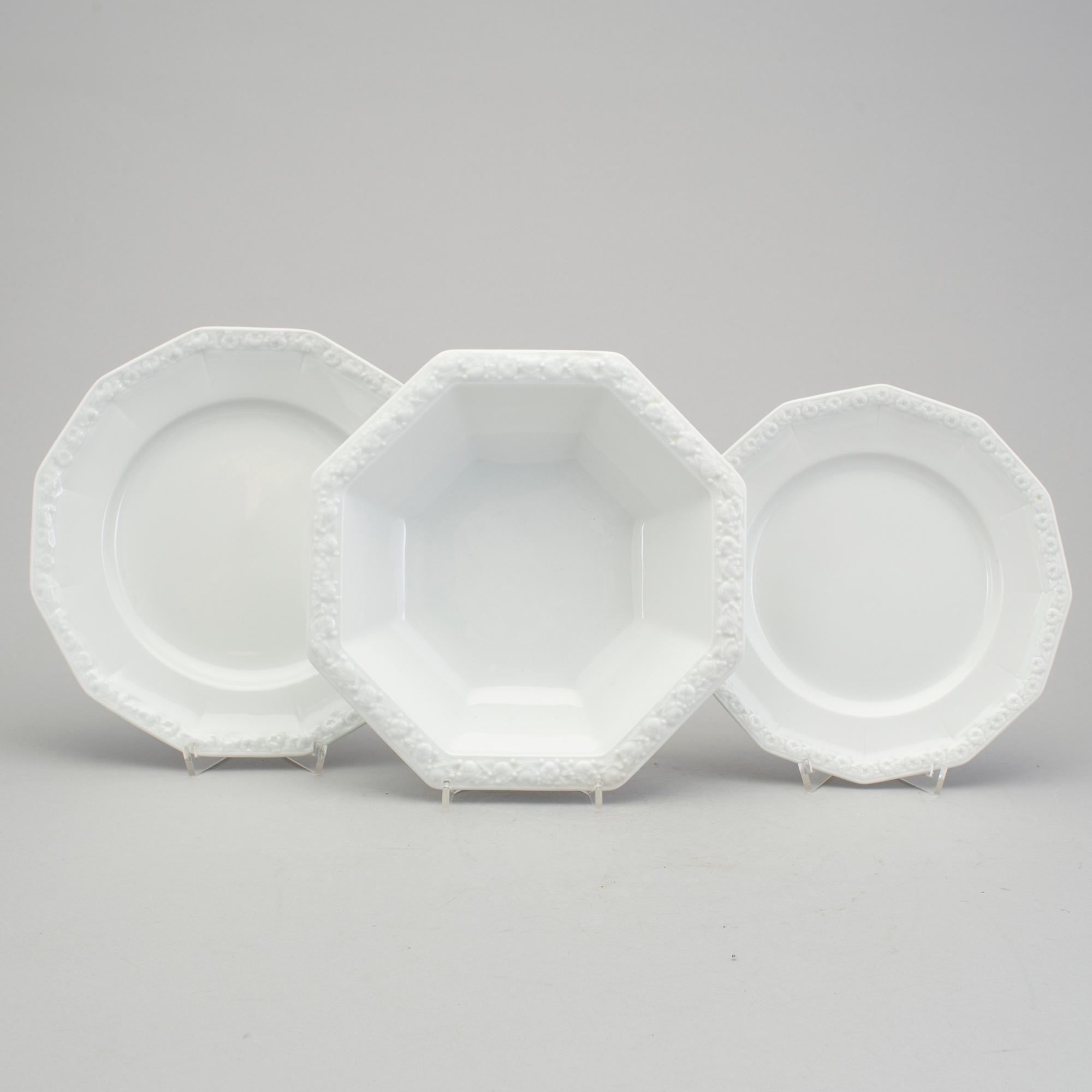 SERVIS, 54 delar, porslin, "Maria" Rosenthal, 1900-tal.