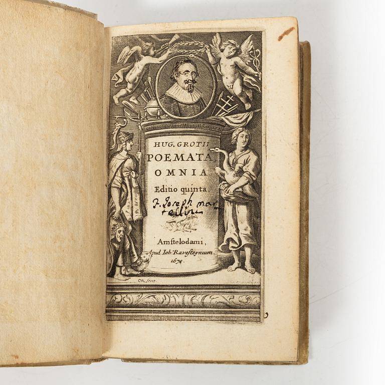 Hugo Grotius, Donau och en almanacka, 1670-1824.