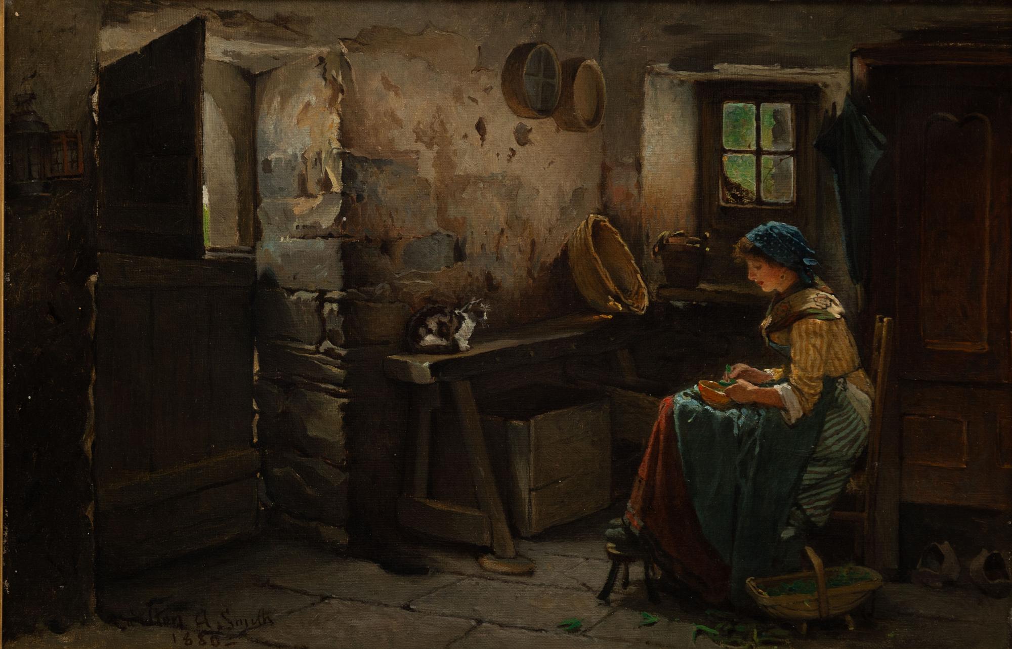 Carlton Alfred Smith, Ärtspritning.