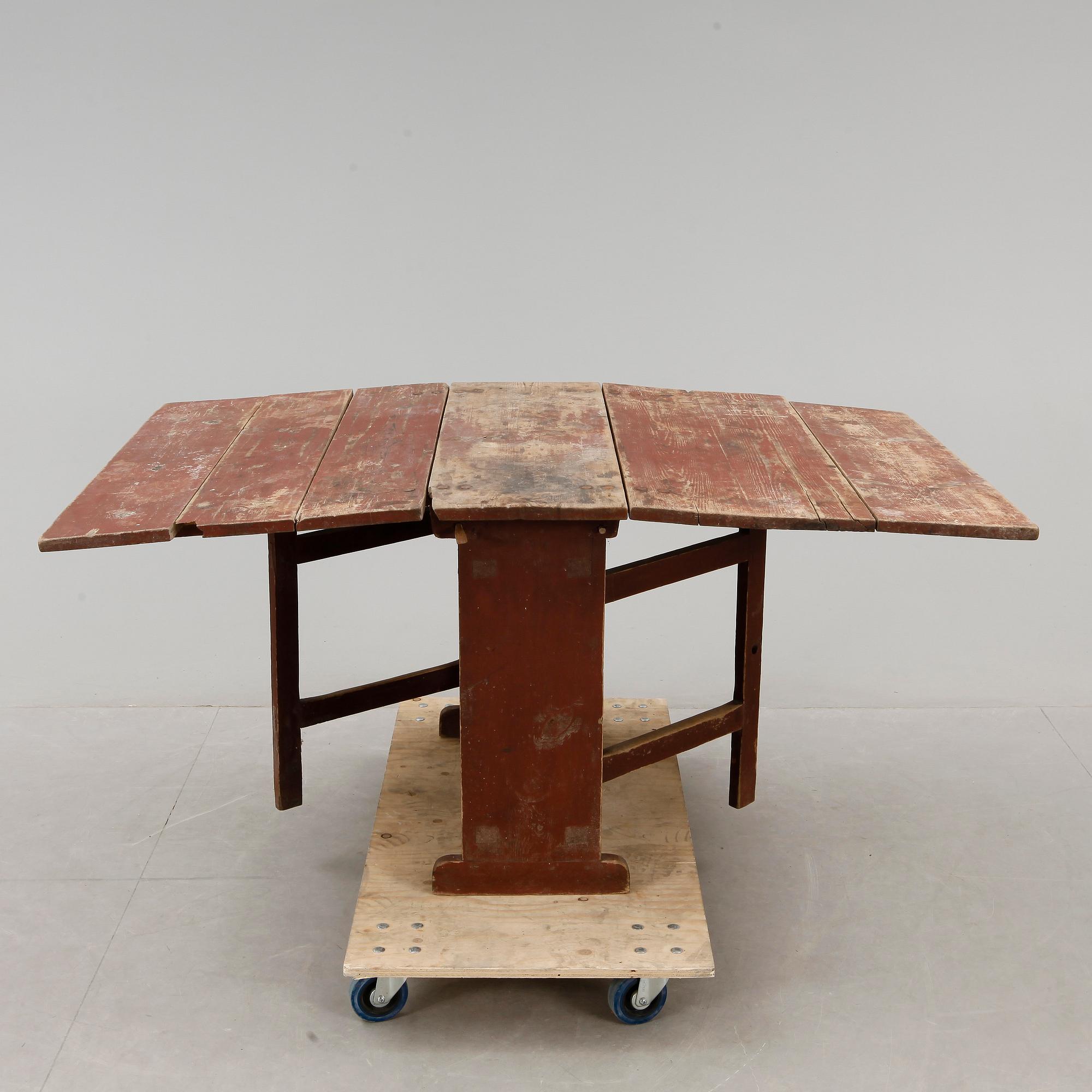 SLAGBORD, allmoge. Hälsingland, 1800-tal.