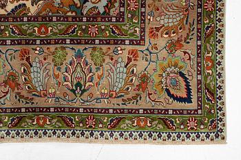 Carpet, Tabriz-Patina approx. 392 x 297 cm.