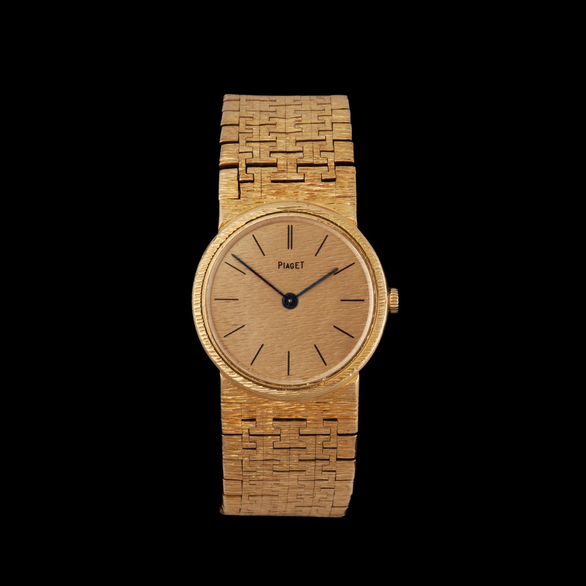 ARMBANDSUR, dam, Piaget. 18k guld. Vikt ca57g.