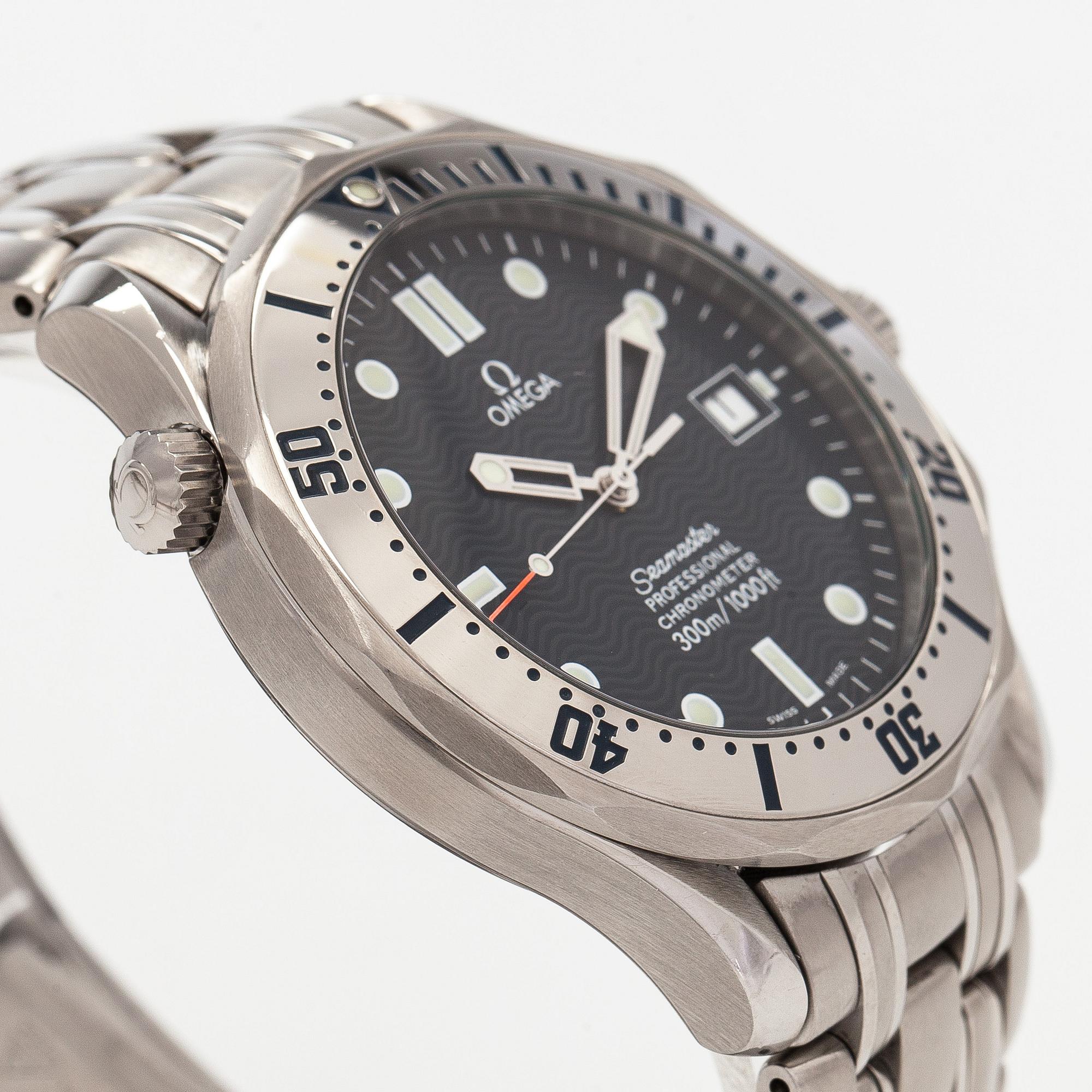 Omega, Seamaster, Professional, Chronometer, armbandsur, 41 mm.