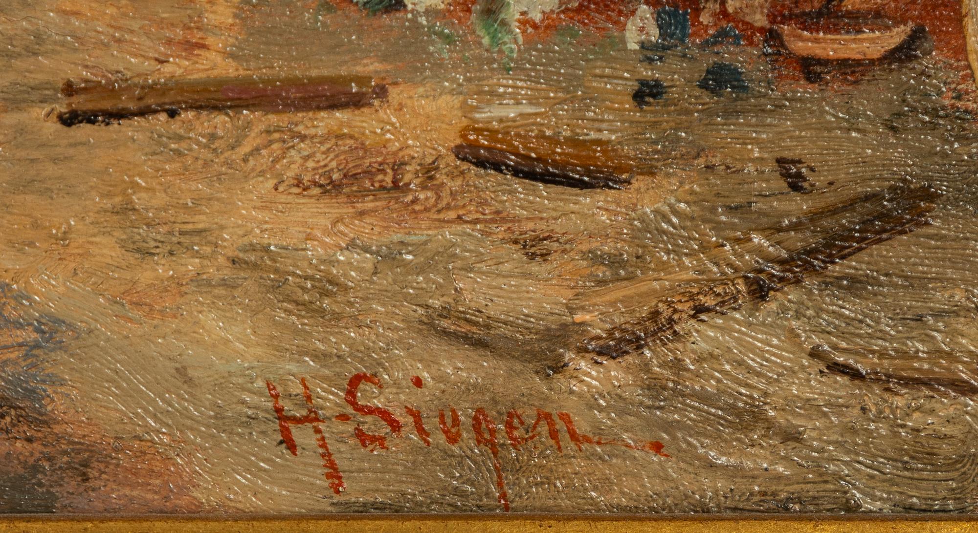 August von Siegen, attributed, From Cairo.