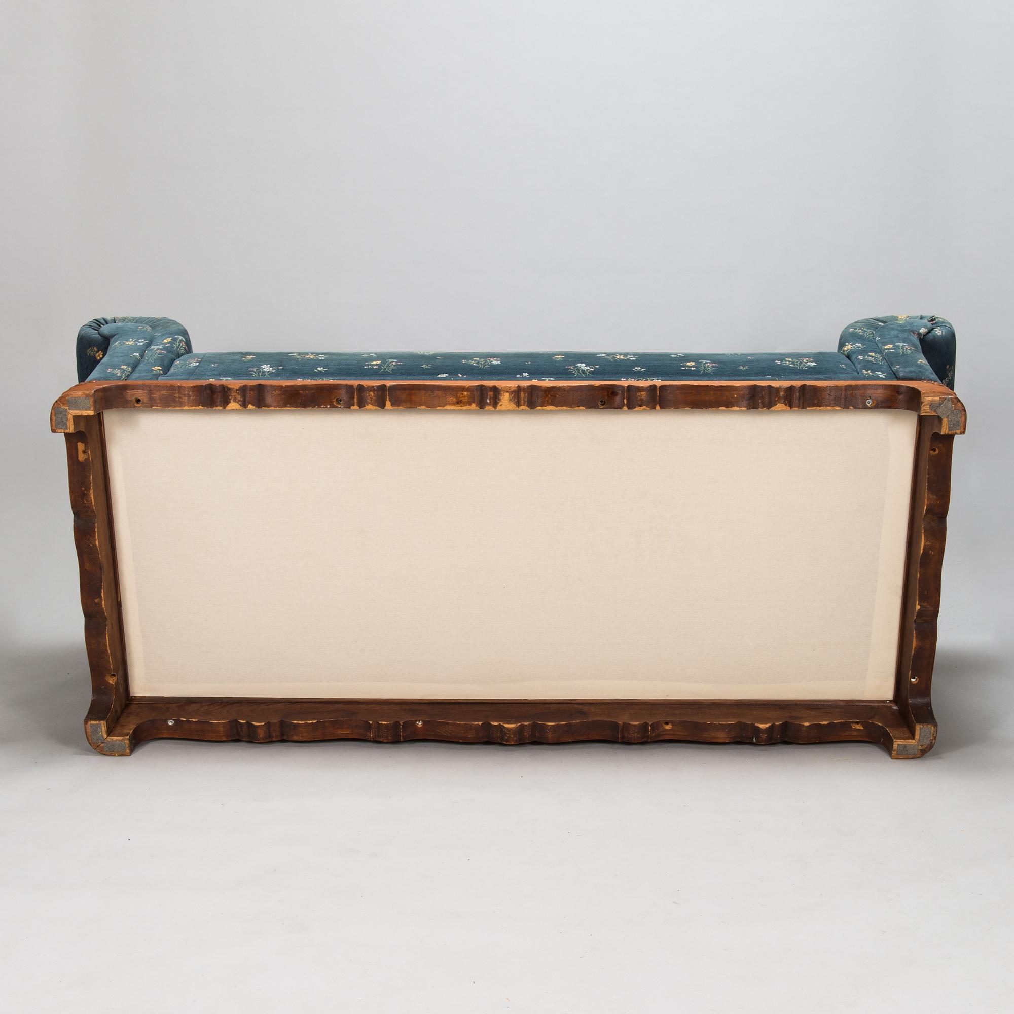 A 1920's sofa.