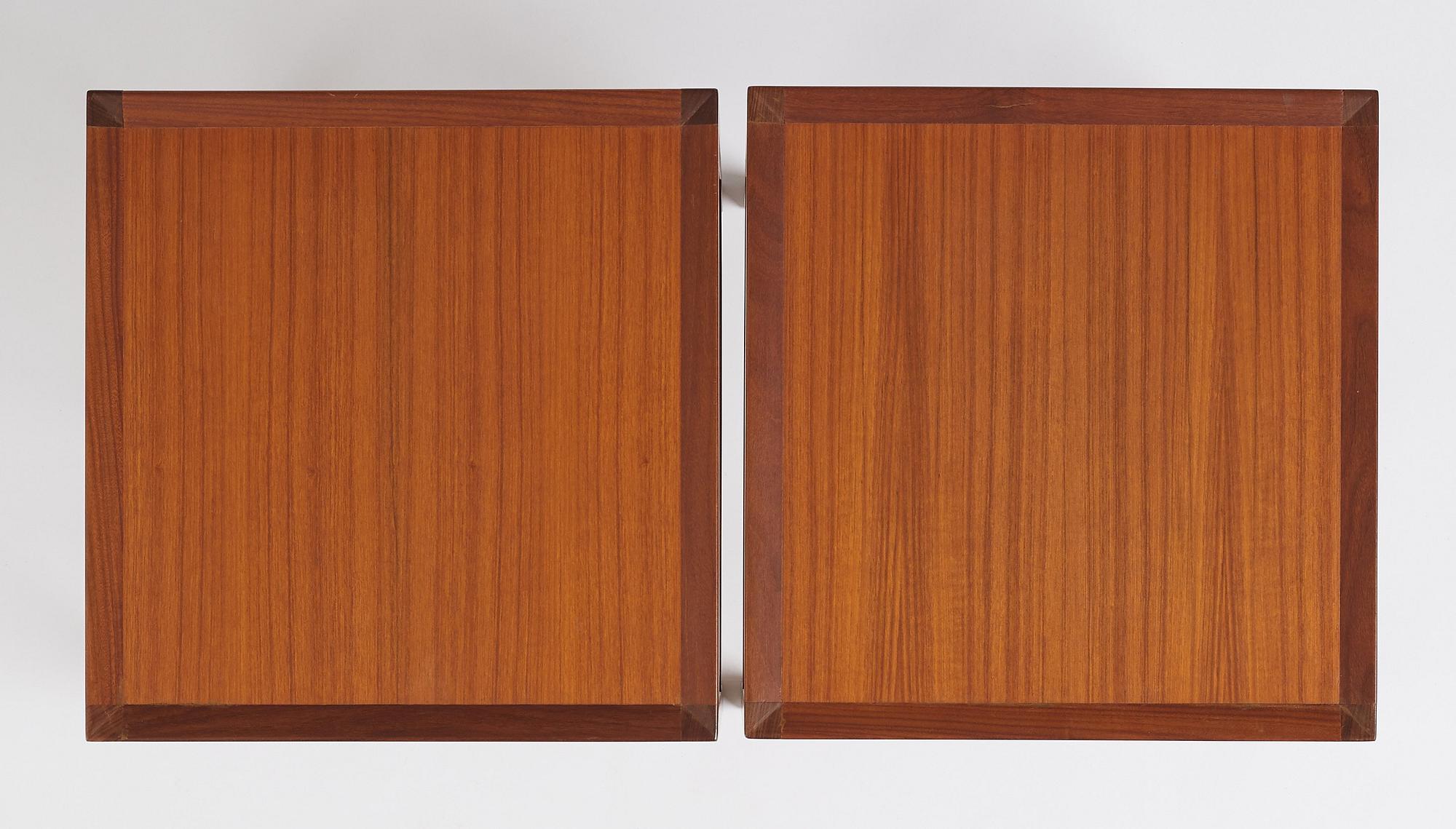 Nordiska Kompaniet, a sideboard with tables and a serving trolley, Sweden 1950s.