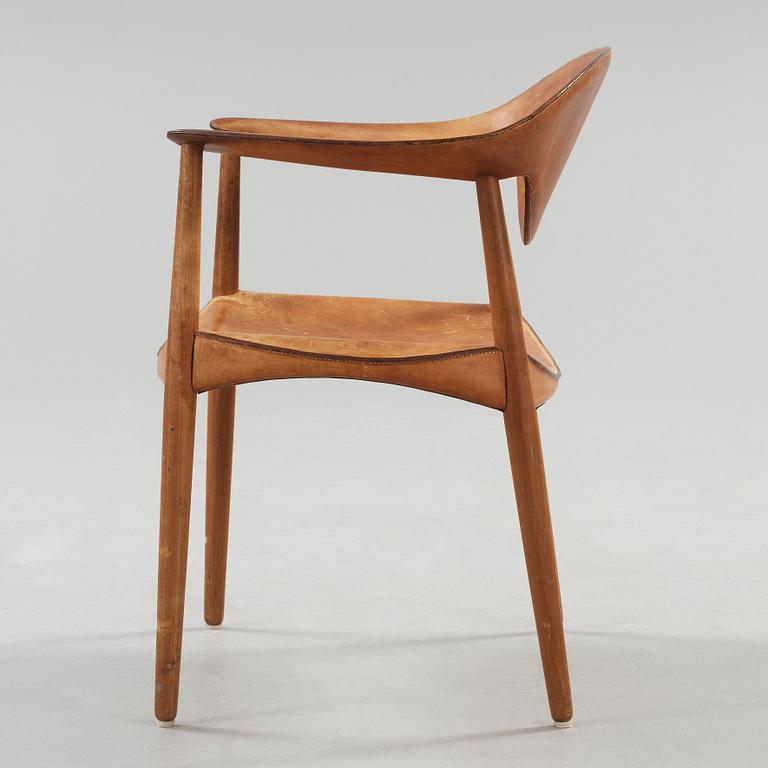 AKSEL BENDER MADSEN & EJNER LARSEN, "Metropolitan Chair", Willy Beck, Danmark 1950-60-tal.