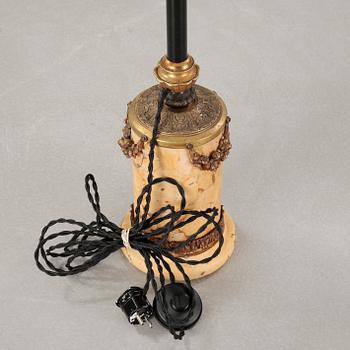 A floor lamp, made in the first half of the 20th century.