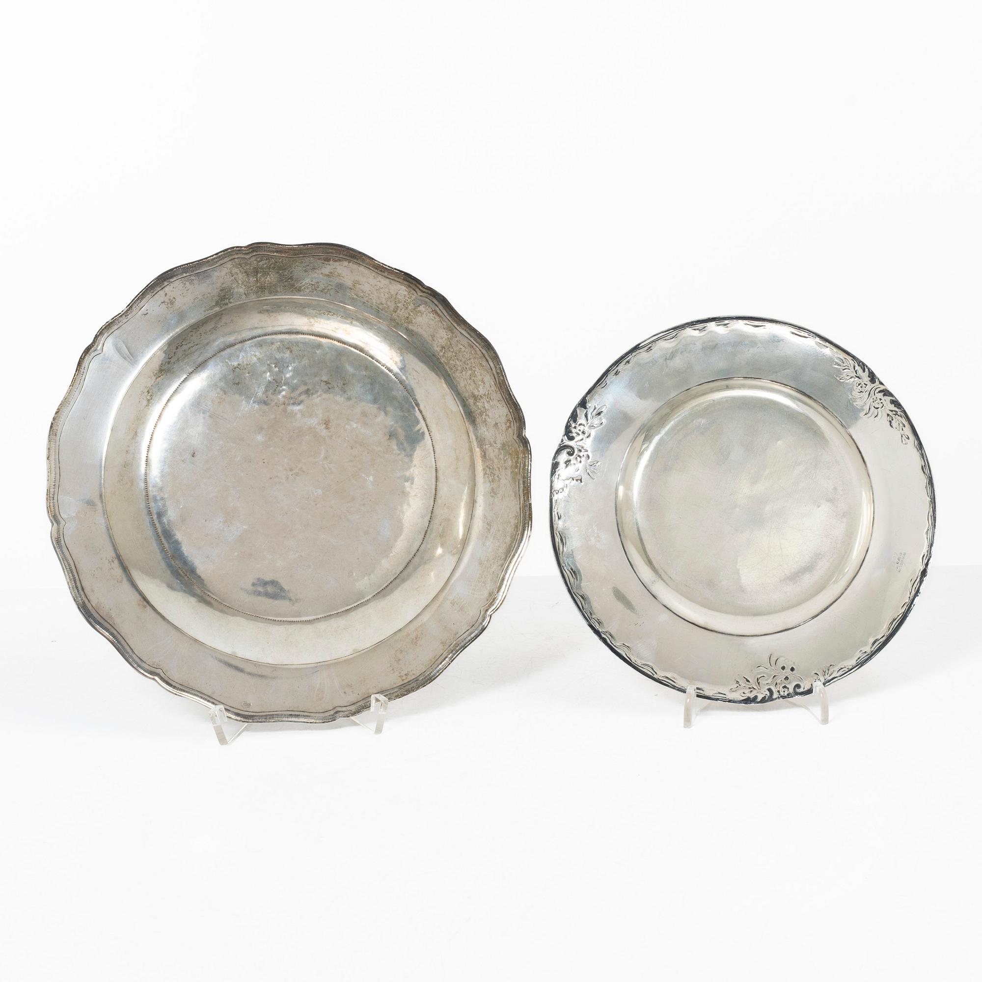 Fat, 5 st, silver, bl a WA Bolin, Stockholm 1930.