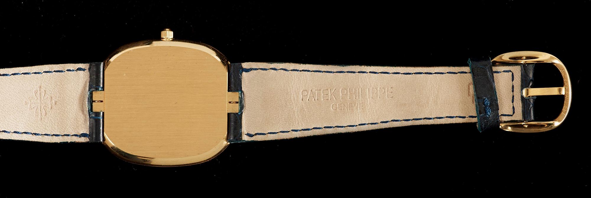 Patek Philippe - Golden Ellipse. Guld. Automatisk. 33 x 35 mm.