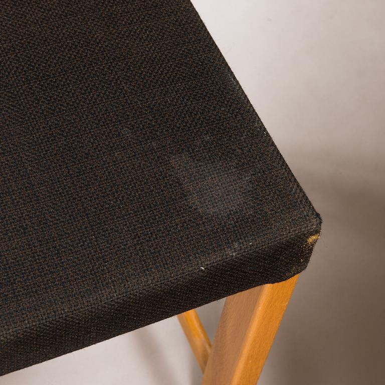 Carl Gustaf Hiort af Ornäs, , A 1950s 'Näyttely Senior' dining table and 6 chairs for HMN Huonekalu Mikko Nupponen.