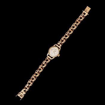 ARMBANDSUR, 18 k guld, Belinda. Total vikt inklusive urhus ca 29 g.