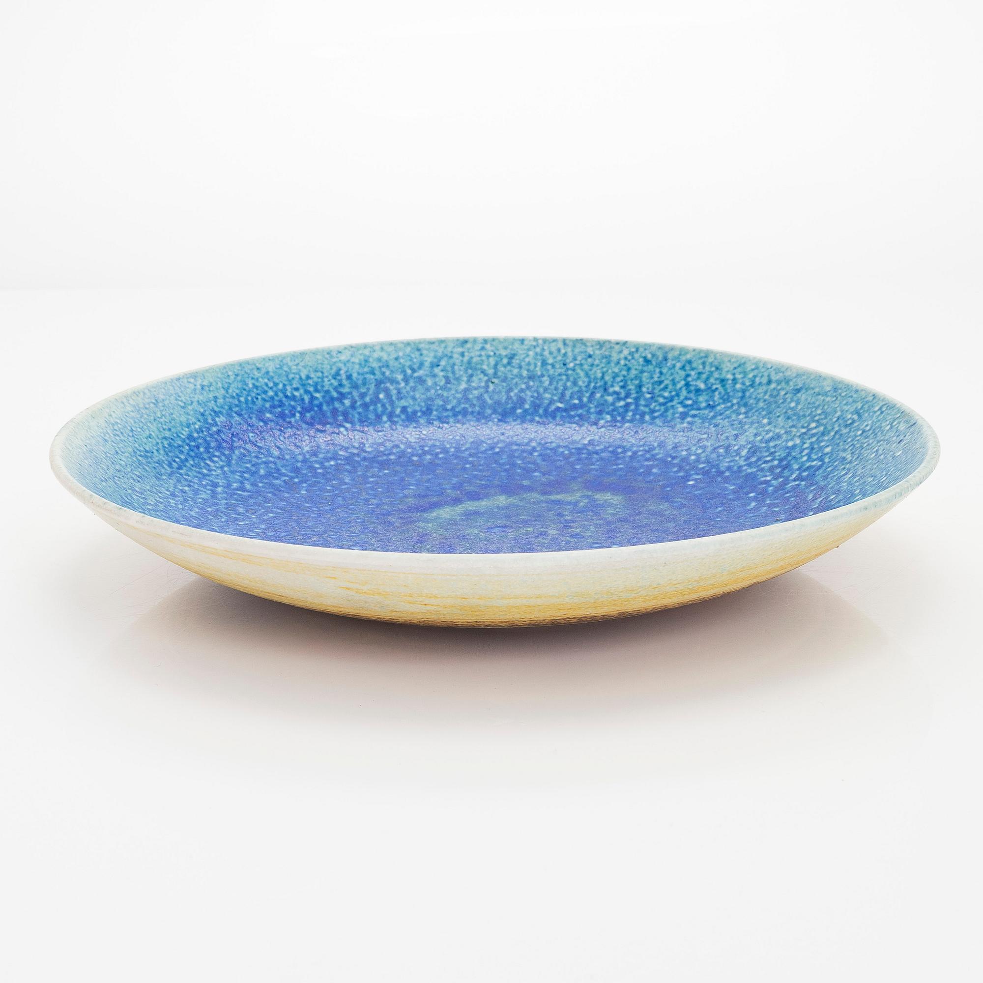 Francesca Mascitti-Lindh, bowl, stoneware, signed FML Arabia.
