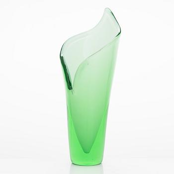 Gunnel Nyman, vas, "Calla", signerad Riihimäen Lasi Oy, Gunnel Nyman.