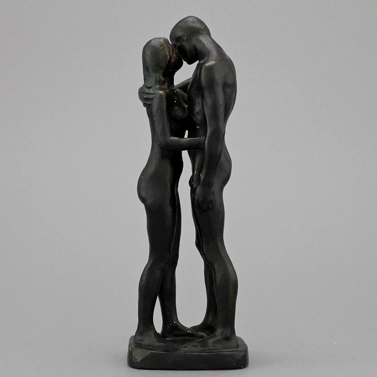 GUDMAR OLOVSON, skulptur, gips, sign. Även sign o dat Paris 1976 undertill.