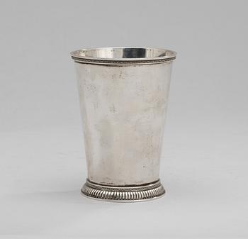 A Swedish silver beaker, maker´s mark C.G.Råström.