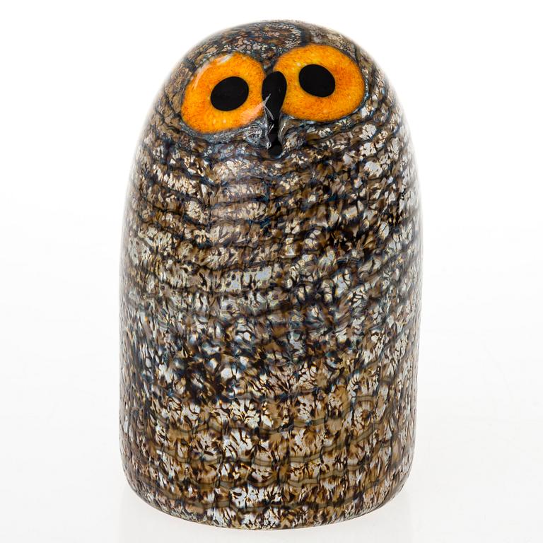 An Oiva Toikka glass owl. Ittalia, Finland.