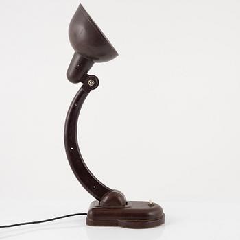 A table lamp, Czechoslovakia, 1930's.