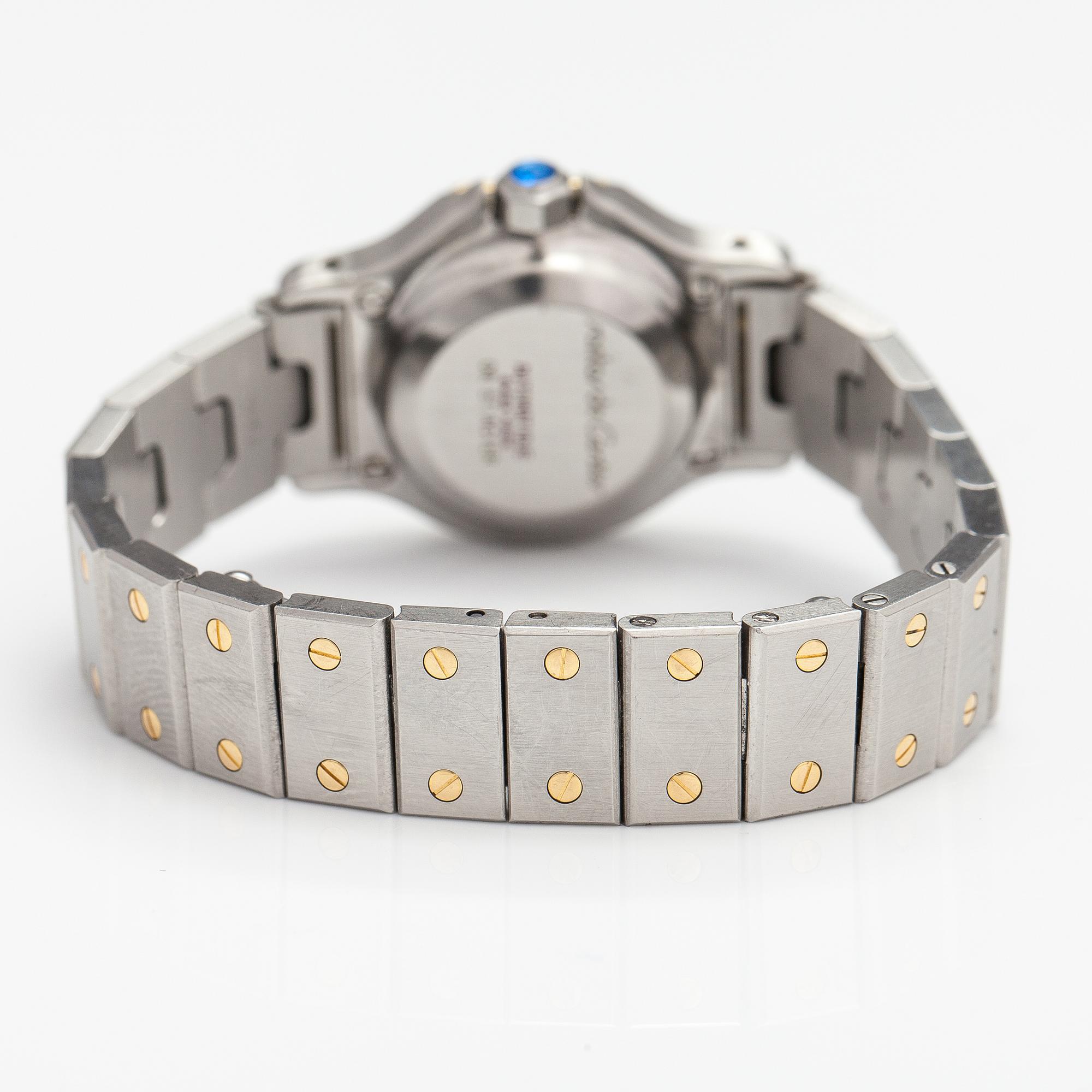 Cartier, Santos, wristwatch, 25 mm.