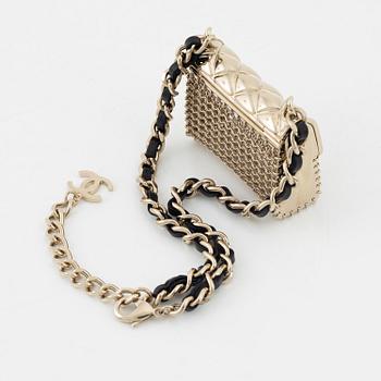 Chanel, necklace "Chanel micro bag", 2021.