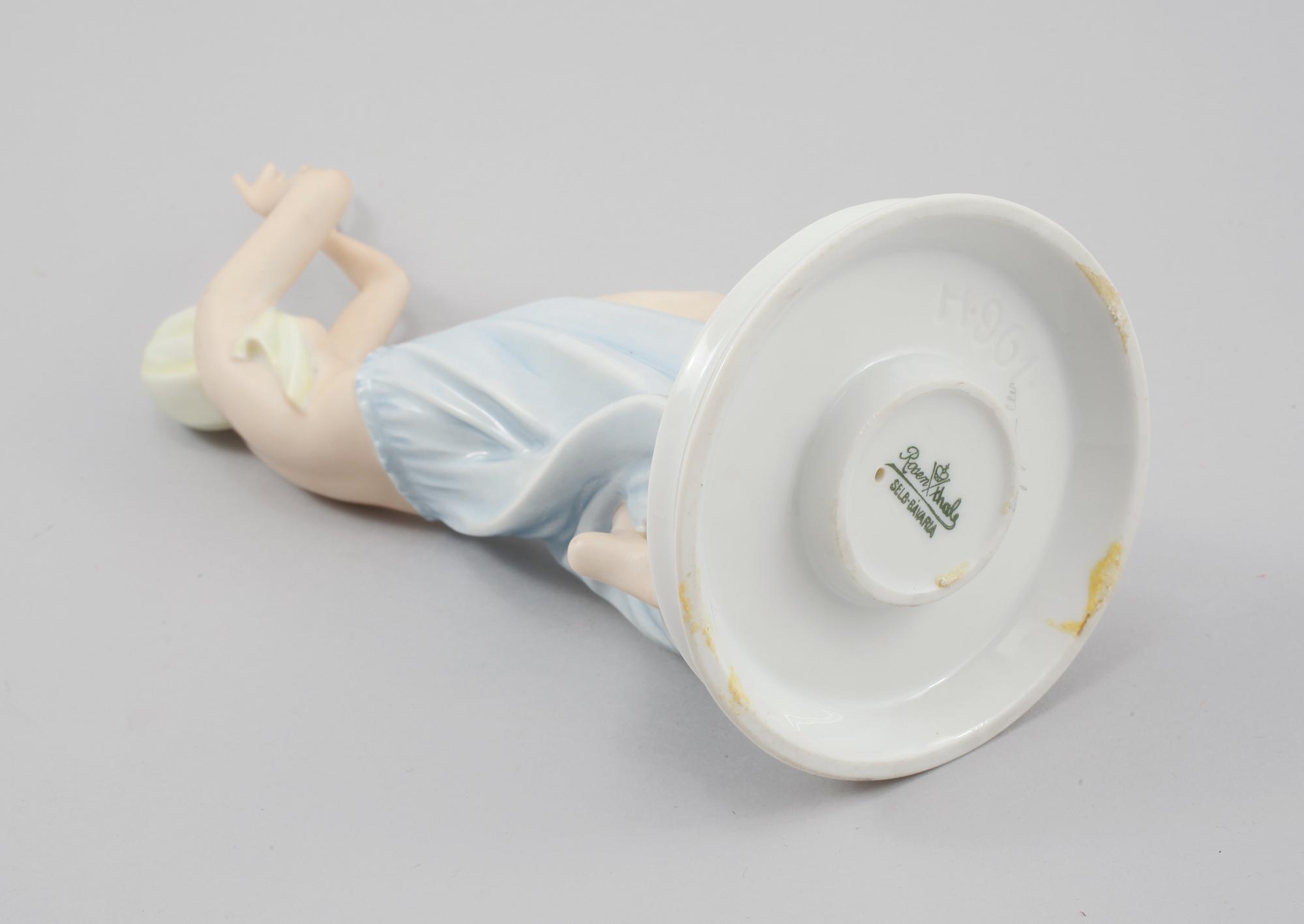 FIGURIN, porslin, Rosenthal, Tyskland, omkring 1900-talets mitt.