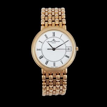 1157. Baume & Mercier. Gold. Quartz. Ø 32 mm. 2000.