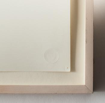 MATT GREENE, utförd 2003, bläck och färgkrita på papper.