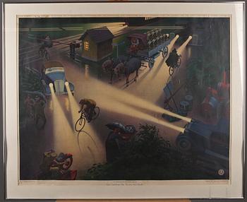 AFFISCH, Eugen Hartung, efter, 1900-talets första hälft.