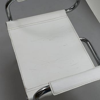 Four Italian armchairs from second half of the 20th century.