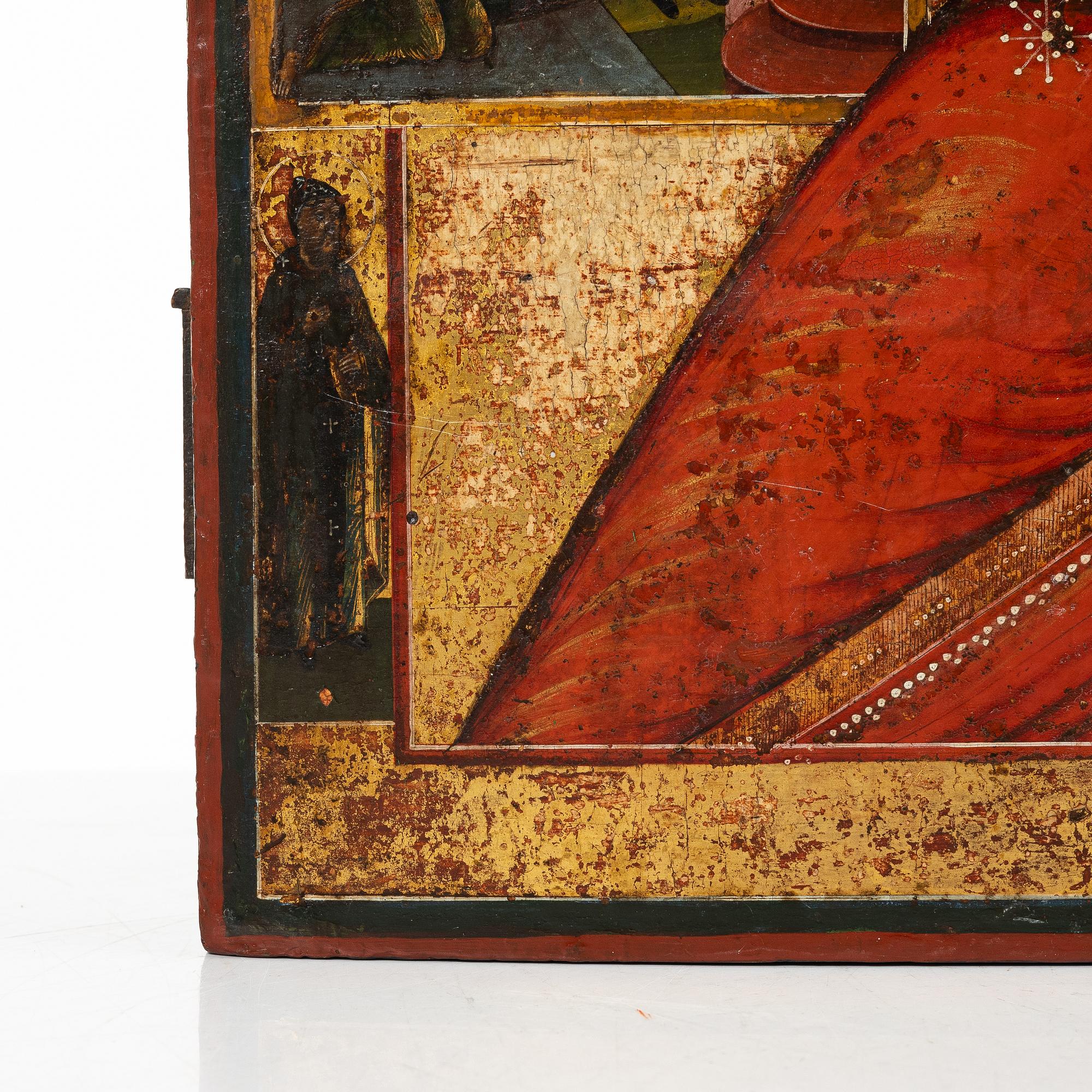 Ikon, Ryssland, troligen 1700-talets mitt.