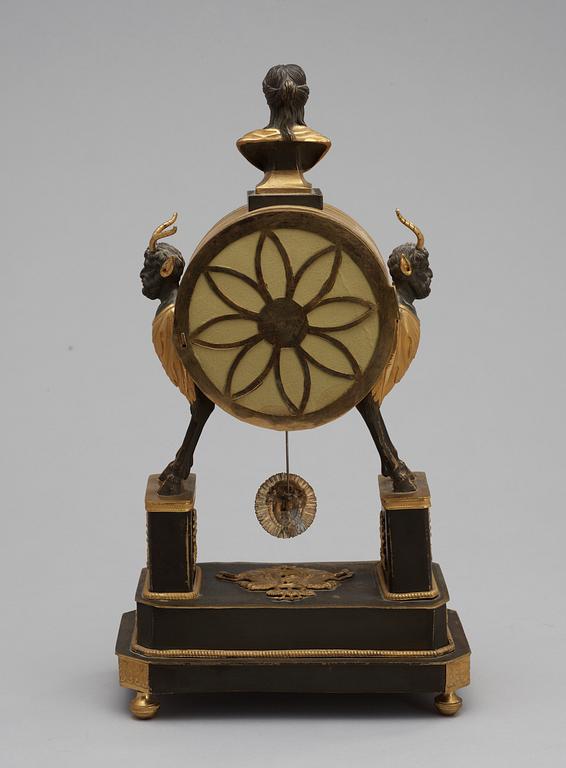 An Austrian Empire early 19th Century mantel clock.