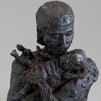 ASMUND ARLE, Sculpture, bronze, signed Asmund Arle and dated 1971.