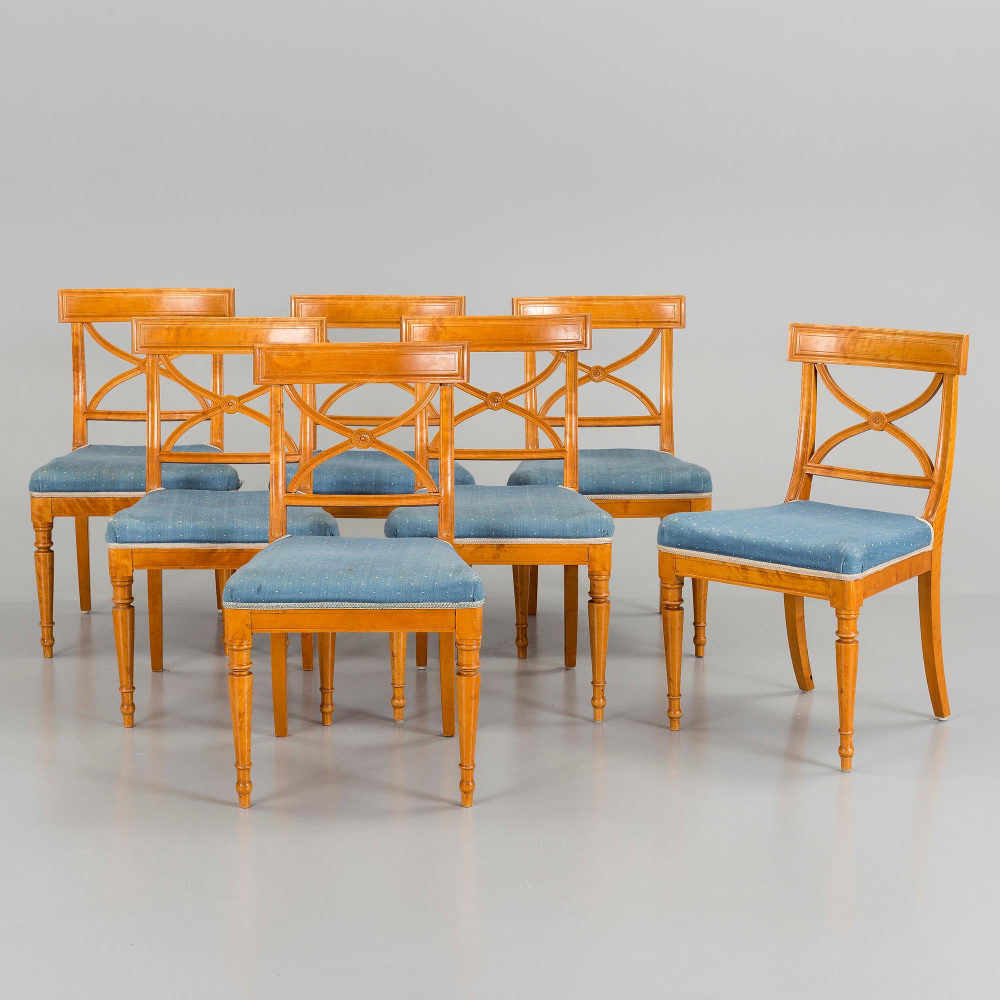 STOLAR, 7 st. Bellmanmodell, omkring 1900.