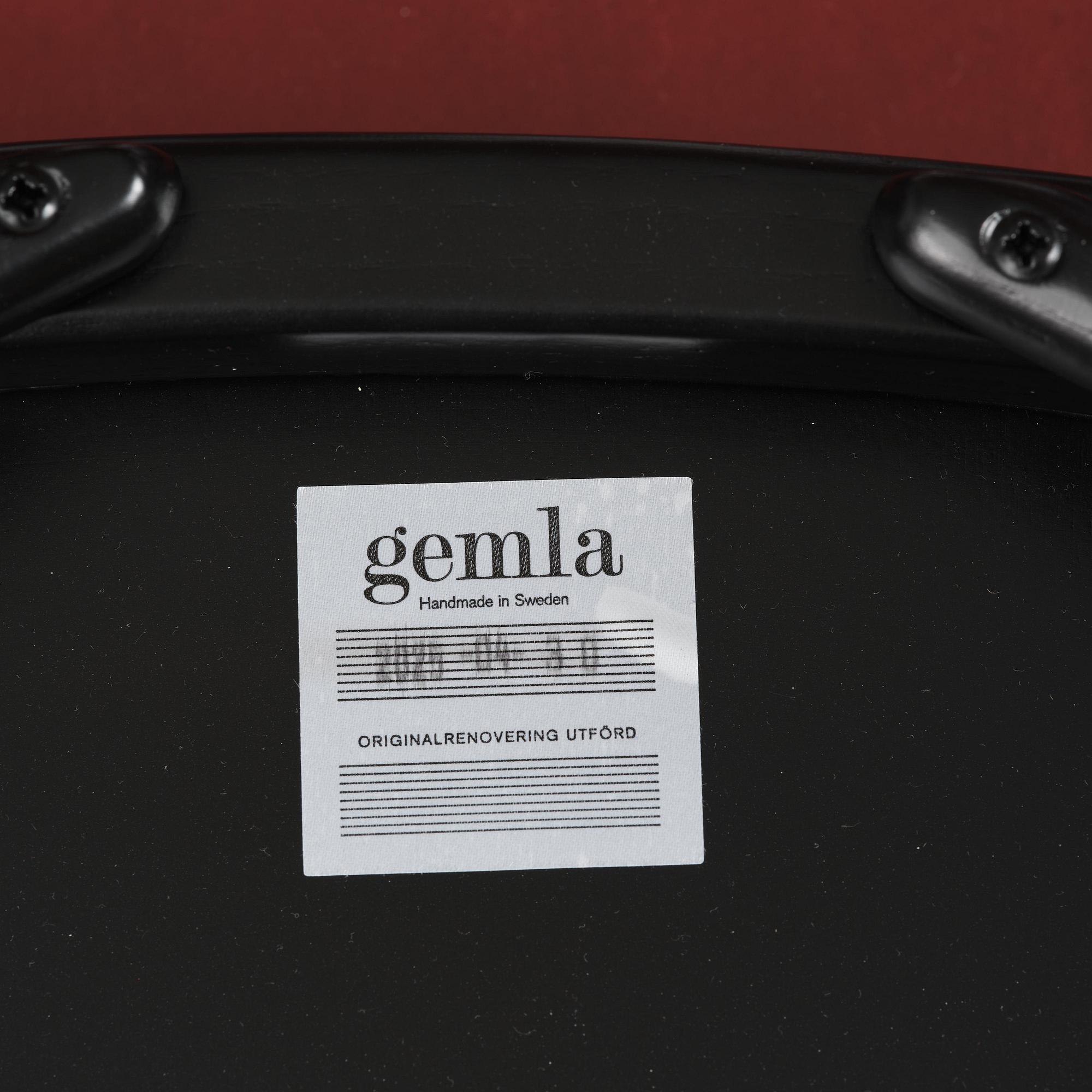 Jonas Bohlin, stolar, 10 stycken, "Vilda 3", Gemla, Diö, 2025.