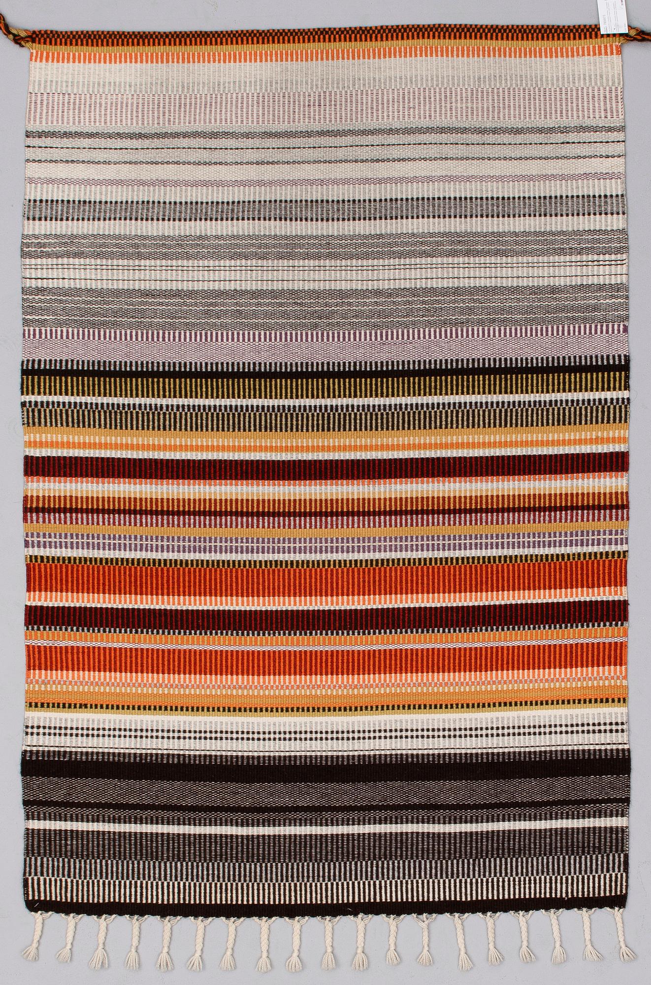 ELSA MONTELL-SAANIO, RANA, Lapinraanu, Handwoven in Lappland Finland. Ca 157x101 cm.