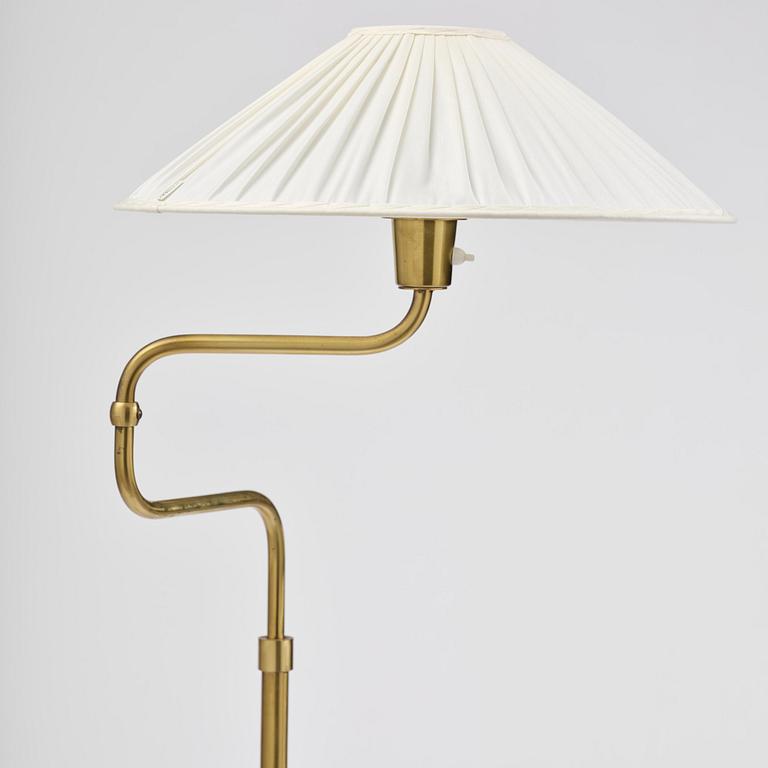 Bertil Brisborg, a floor lamp model "32620", Nordiska Kompaniet, 1940s.