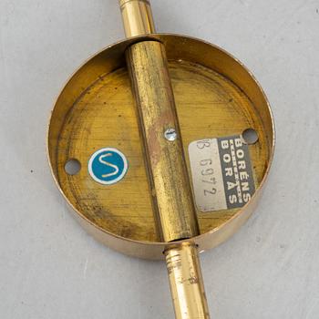 A pair of 'B 6972' wall lamps, Boréns AB, Borås.