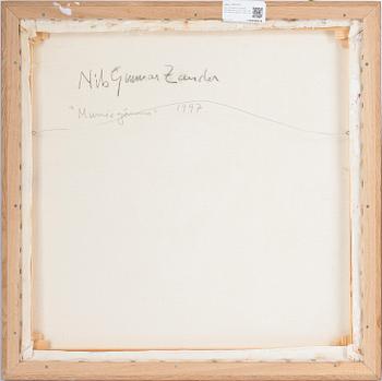 NILS GUNNAR ZANDER, blandteknik på duk. Signerad och daterad 1997 a tergo.