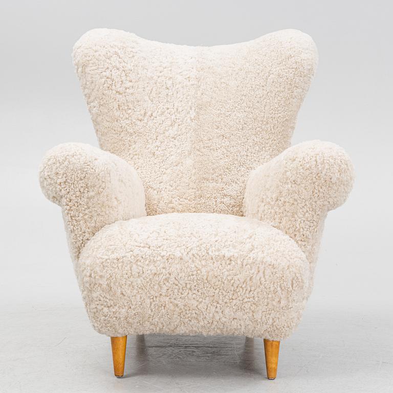 A 1940's Swedish Modern armchair.