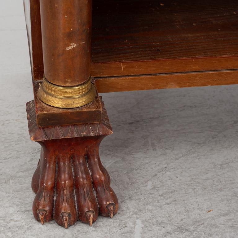 An Empire style book case, early 20th century.