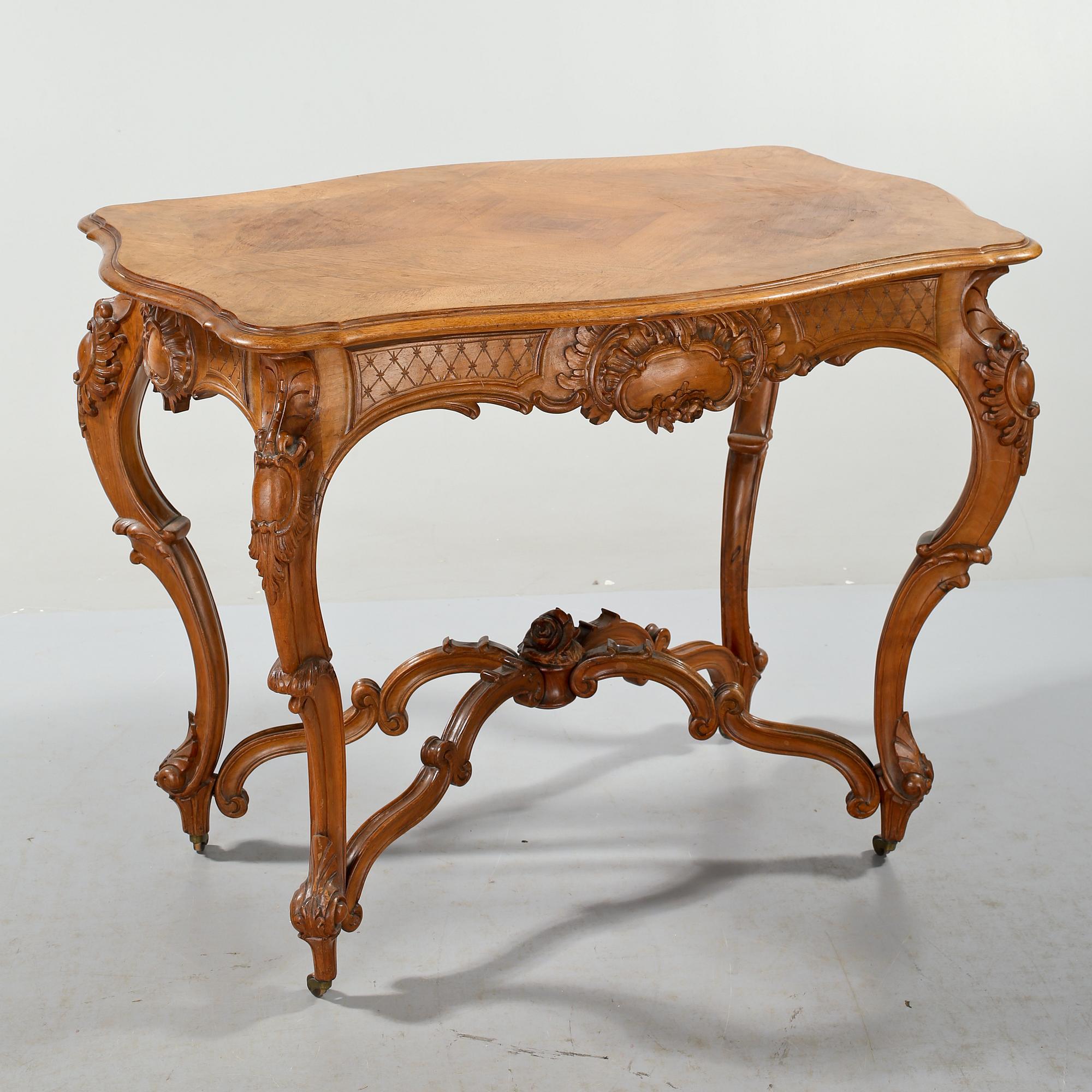 SALONGSBORD, nyrokoko, sent 1800-tal.