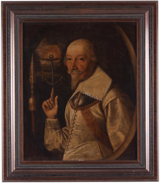 Michiel Jansz. van Mierevelt In the manner of the artist, Potrait of a gentleman.