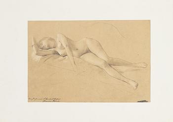 Gustav Klimt, efter, mapp Zeichnungen / Twenty-Five Drawings selected and interpreted by Alice Strobl 1964.