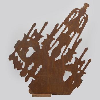 Hannu Palosuo, skulptur, ur serien "Salle de musique".