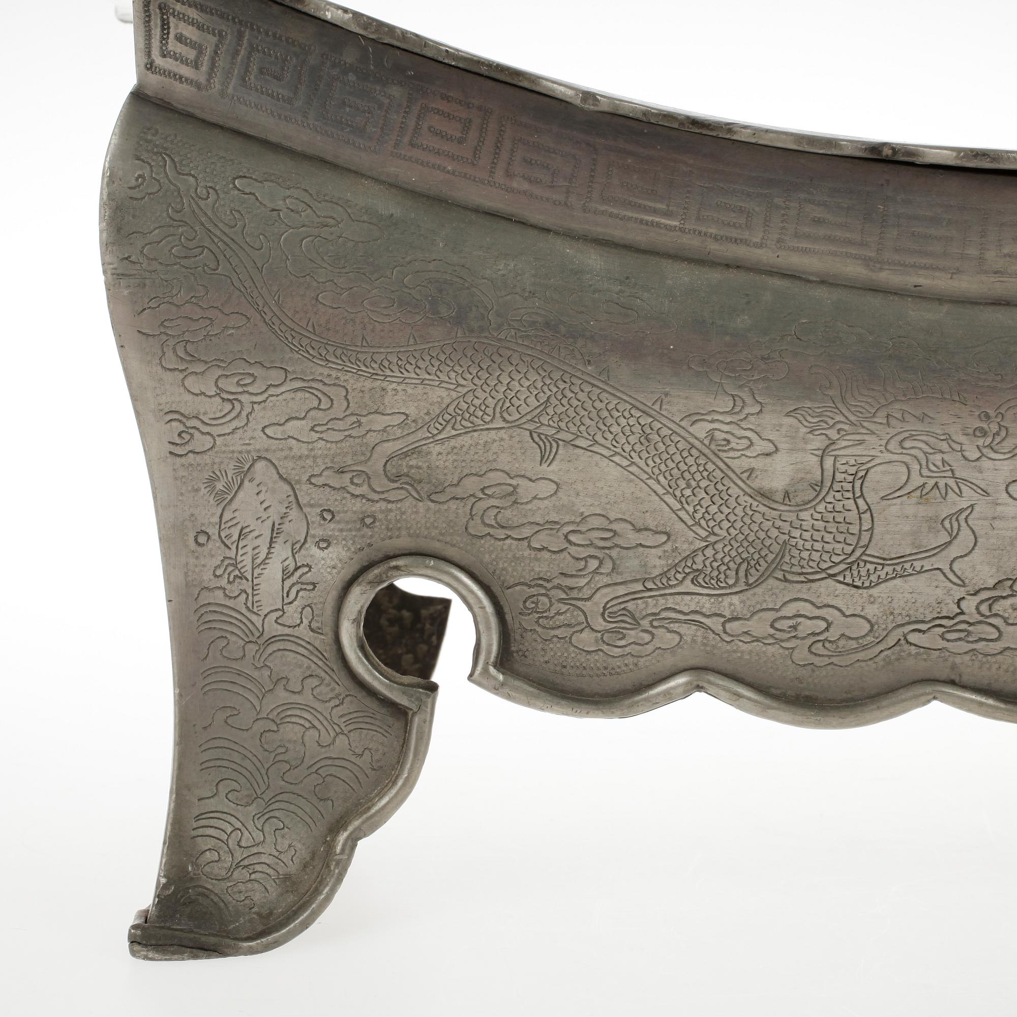 RÖKELSEKAR, tenn, 1800/1900-tal.