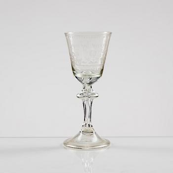 GLAS, Tyskland, 1700-tal.